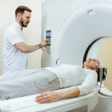 Resonancia magnética con contraste (Una región anatómica)