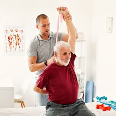 Sesión de Fisioterapia Geriátrica