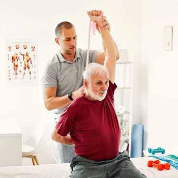 Sesión de Fisioterapia Geriátrica