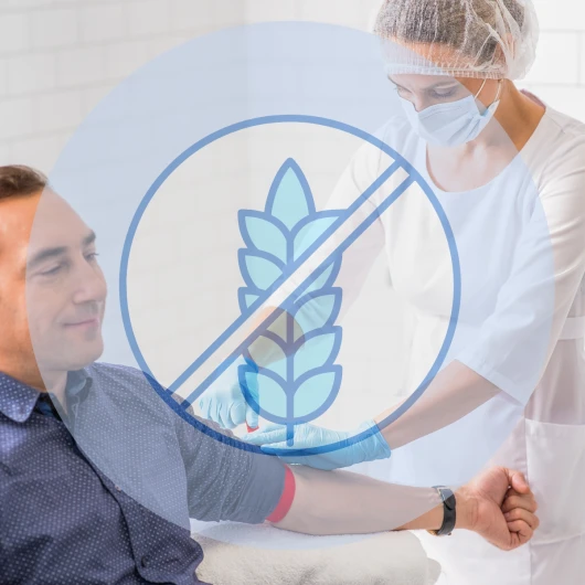 Análisis de celiaquía no genético (Intolerancia al gluten)
