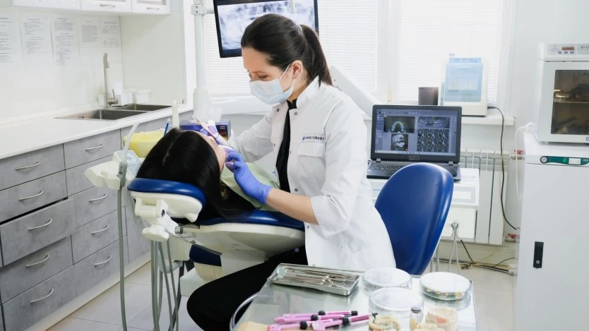 Consulta con una ortodoncista