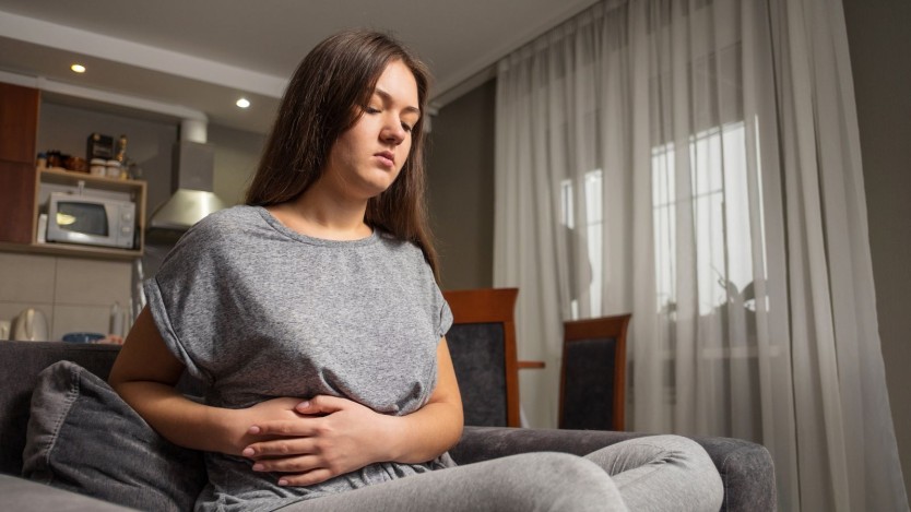 Pain the gallbladder area