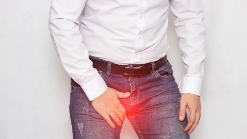 paciente con dolor de hidrocele