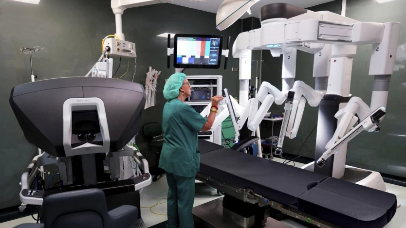 Cirugía con robot da vinci